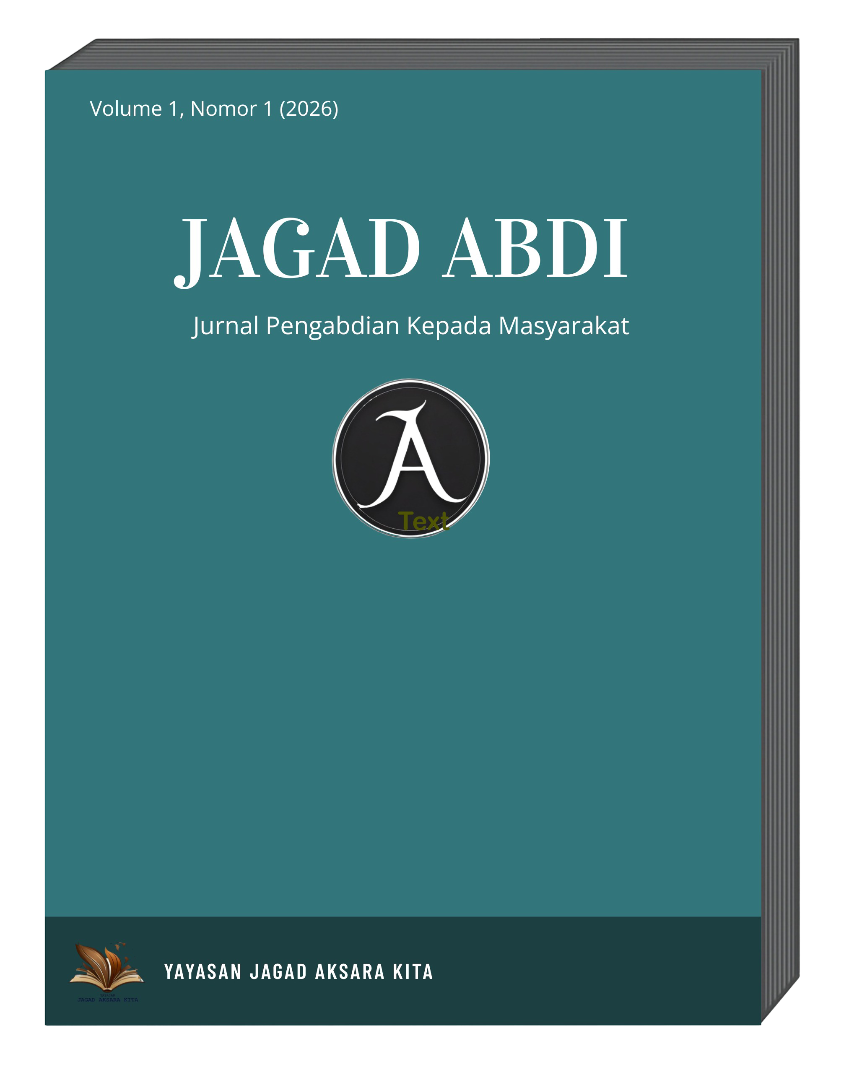 					Lihat Vol 1 No 1 (2026): Jagad Abdi: Jurnal Pengabdian Kepada Masyarakat
				